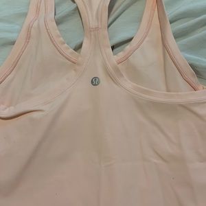 pink nulu racer back top